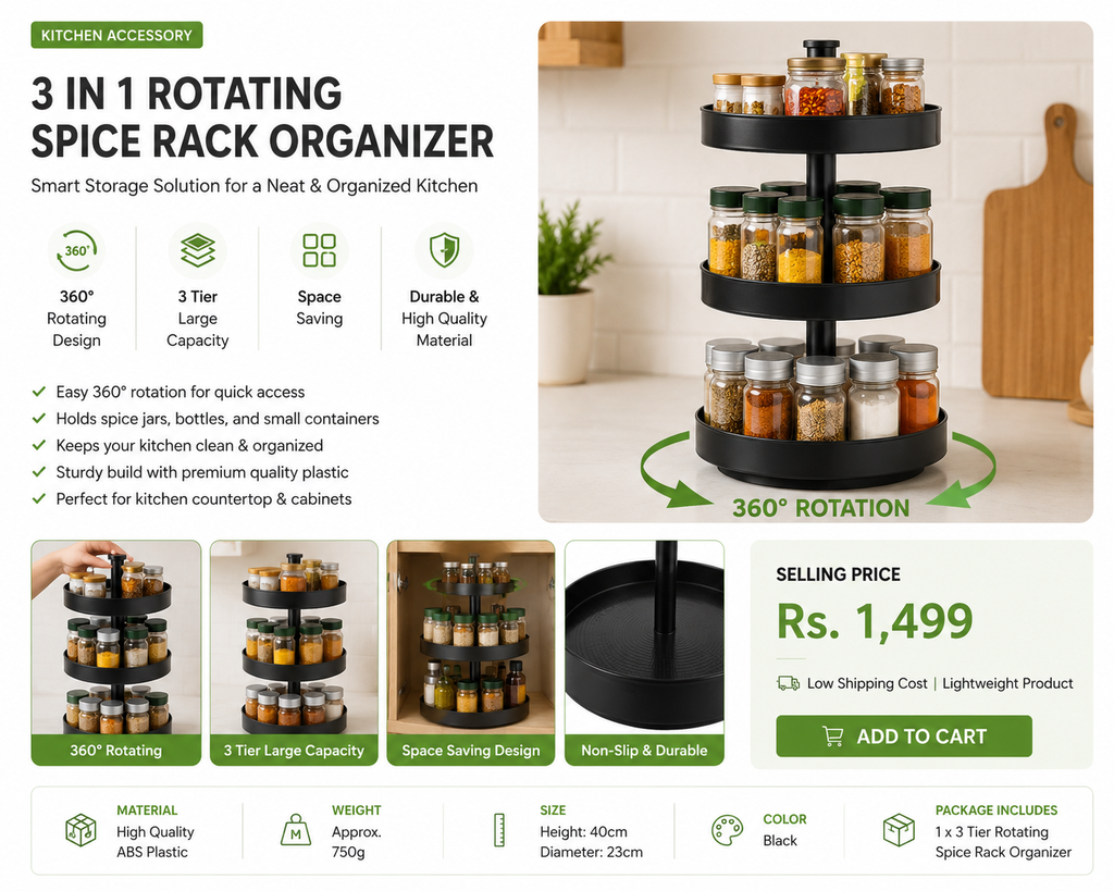 Spice Rack Organizer