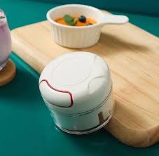 Manual Garlic and Vegetable Chopper – Pull-String Food Processor
