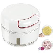 Manual Garlic and Vegetable Chopper – Pull-String Food Processor