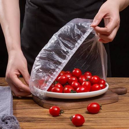 100-Piece Stretchable Food Covers – Bowl and Produce Covers