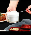 Manual Garlic and Vegetable Chopper – Pull-String Food Processor