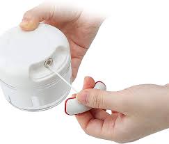 Manual Garlic and Vegetable Chopper – Pull-String Food Processor