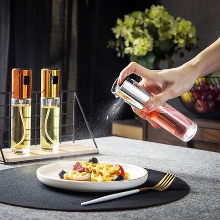 100ml Glass Oil Sprayer – Fine Mist Bottle for Cooking and Air Frying