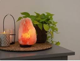 7-Color USB Salt-Style Lamp – Decorative LED Night Light