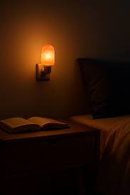 7-Color USB Salt-Style Lamp – Decorative LED Night Light