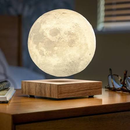 Rechargeable 3D Moon Lamp – Decorative LED Night Light