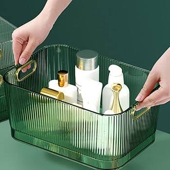 Royal Multi-Purpose Organizer – Crystal Clear Acrylic Desktop Basket