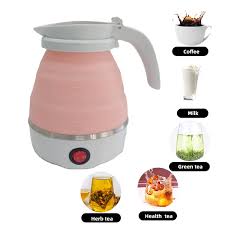 Folding Electric Kettle – Compact Travel Water Boiler