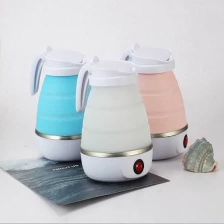 Folding Electric Kettle – Compact Travel Water Boiler