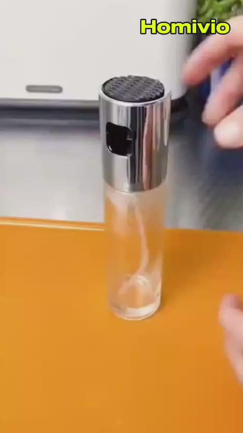 100ml Glass Oil Sprayer – Fine Mist Bottle for Cooking and Air Frying