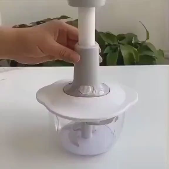 Pump & Chop Pro 1500ML – Manual Food Chopper